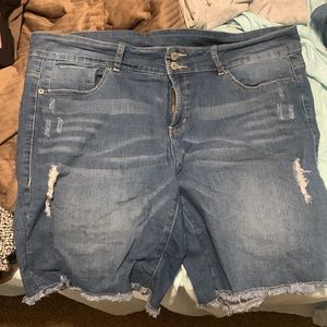 Jean shorts
